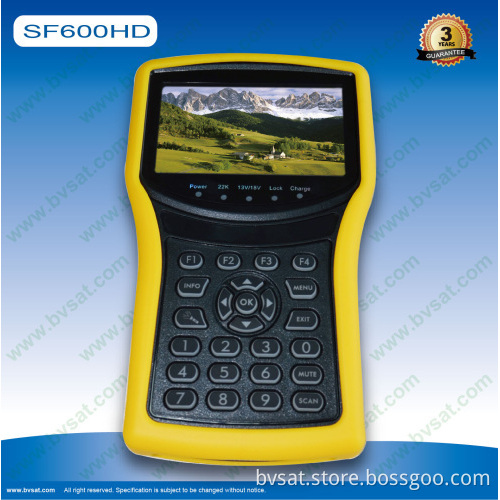 Factory Price Hd Satellite Finder Meter Spectrum Analyzer For Dvb-s/s2 Mpeg4